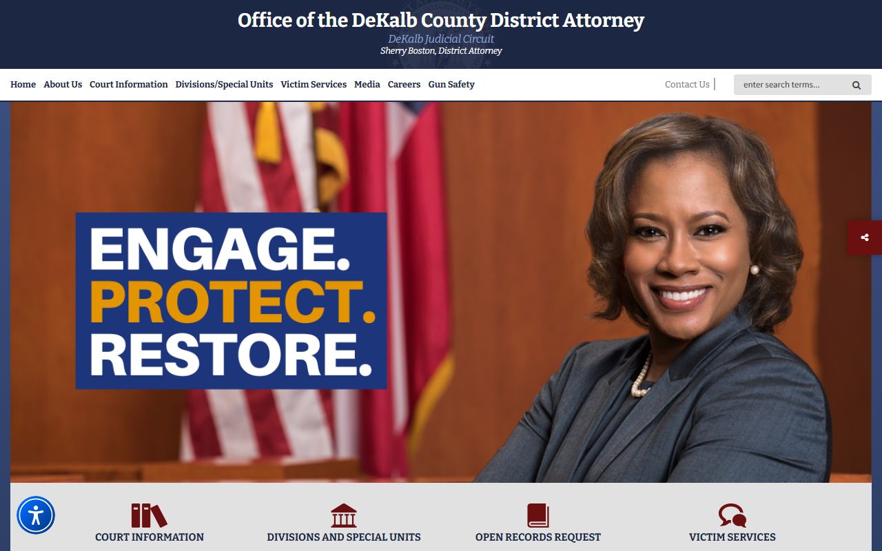 DeKalb County District Attorney criminal records prosecution office