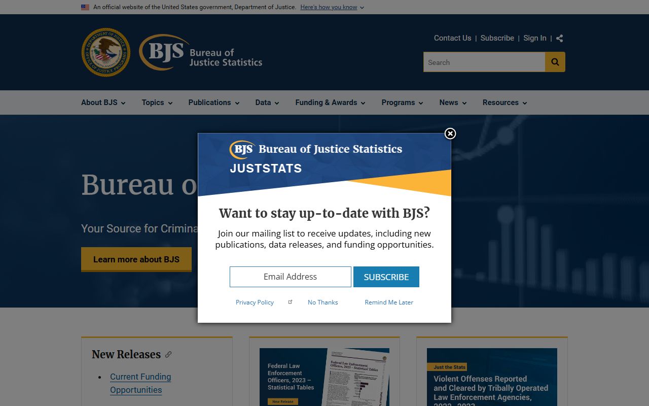 DeKalb County inmate population Bureau of Justice Statistics page